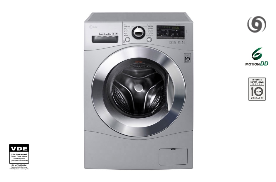 LG Πλυντ?ριο Ρο?χων 8 kg Turbo Wash, FH4A8TDN4
