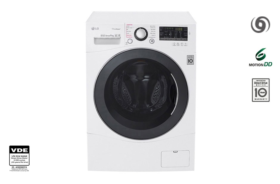 LG Πλυντ?ριο Ρο?χων Ατμο? 8 kg TurboWash FH4A8TDS2, FH4A8TDS2