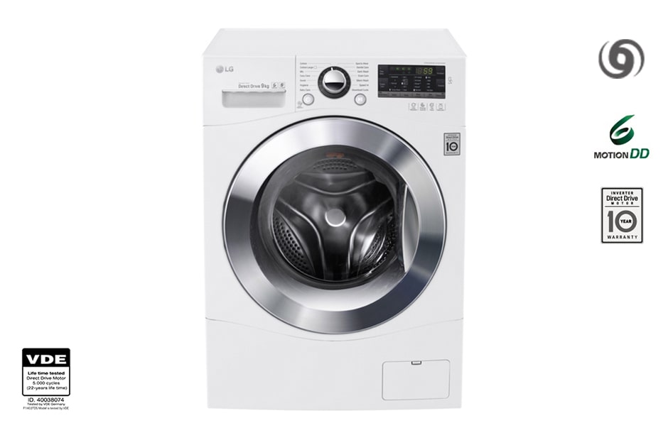 LG Πλυντ?ριο Ρο?χων 9 kg Turbo Wash, FH4A8FDN2