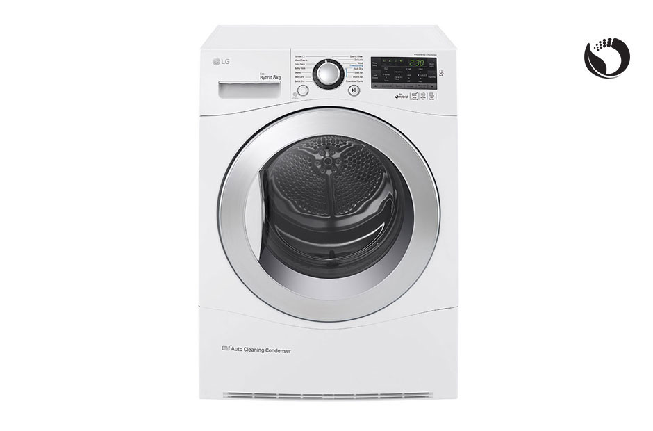 LG Στεγνωτ?ριο Ρο?χων 8 kg με Τεχνολογ?α Eco Hybrid?, RC8082AV2Z