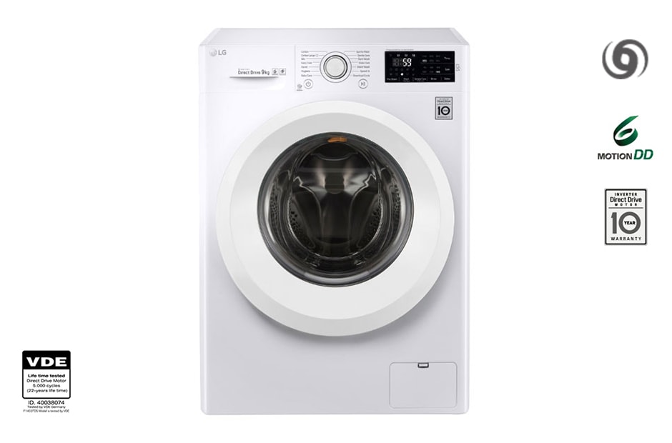 LG Πλυντ?ριο Ρο?χων 9 kg TurboWash, FH4U2VFN3