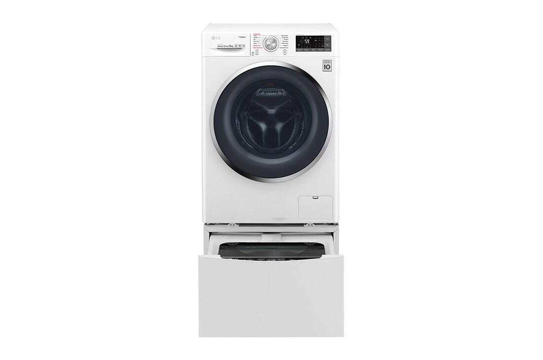 LG Πλυντ?ριο Ρο?χων TWINWash? 9 + 2 kg Ατμο?, F4J7VY2WD + F8K5XN3