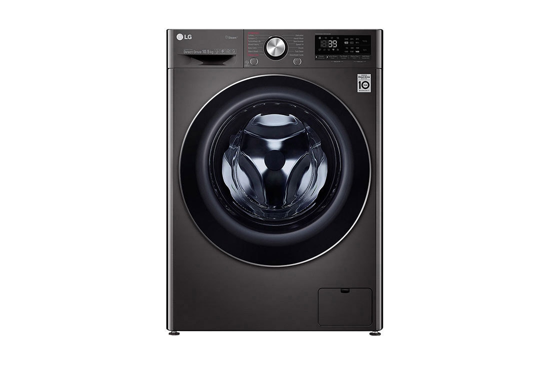 LG Πλυντ?ριο Ρο?χων 10.5kg, AI DD?, Ατμο?, TurboWash 360?, F4WV910P2S