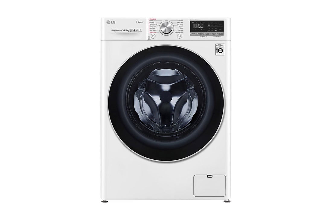 LG Πλυντ?ριο Ρο?χων 10.5kg,  AI DD?, Ατμο?, TurboWash? , F4WV710P1