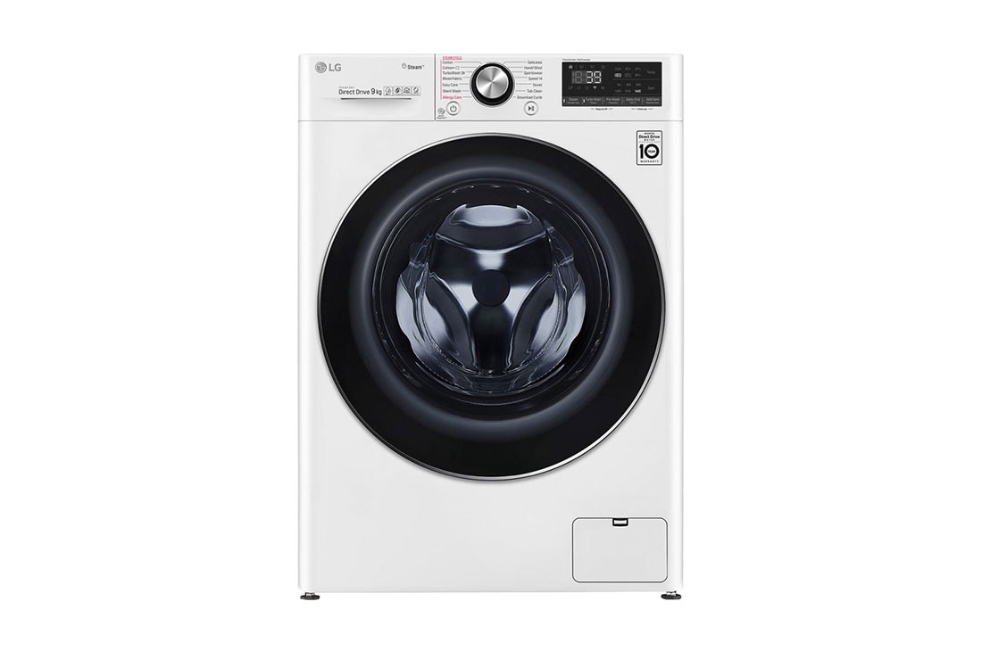 LG Πλυντ?ριο Ρο?χων 9kg, AI DD?, Ατμο?, TurboWash 360?  , F4WV909P2