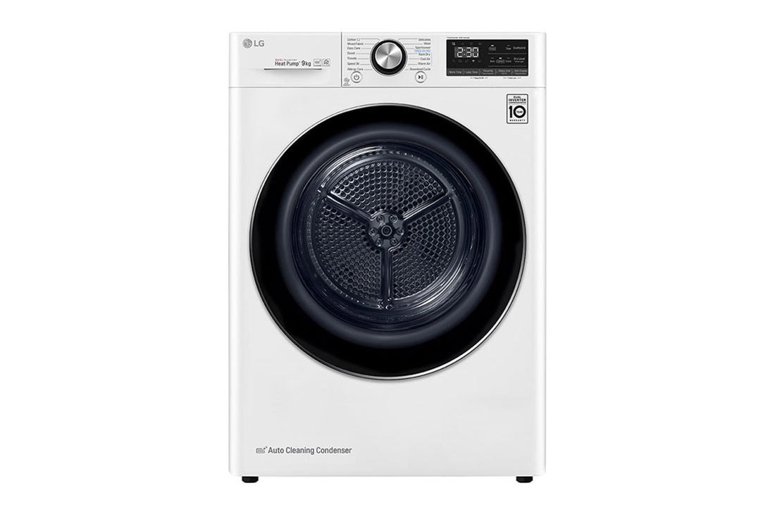 LG Στεγνωτ?ριο  9kg Υβριδικ? με αντλ?α θερμ?τητα?, RC90V9AV2W