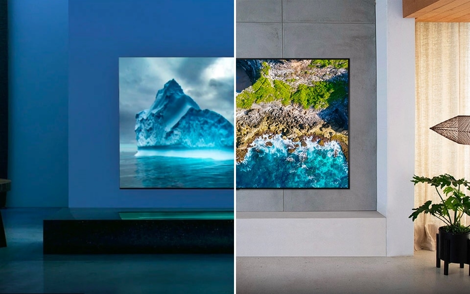 Σ?γκριση μ?νι LED vs. OLED.