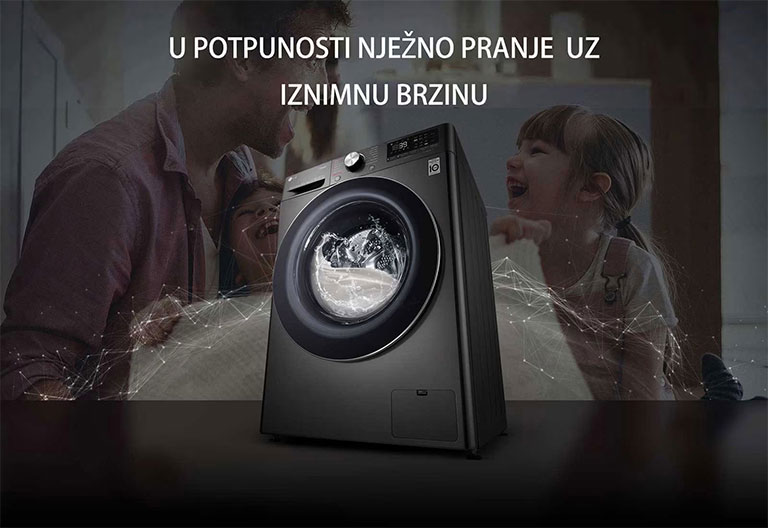 U POTPUNOSTI NJE?NO PRANJE UZ IZNIMNU BRZINU