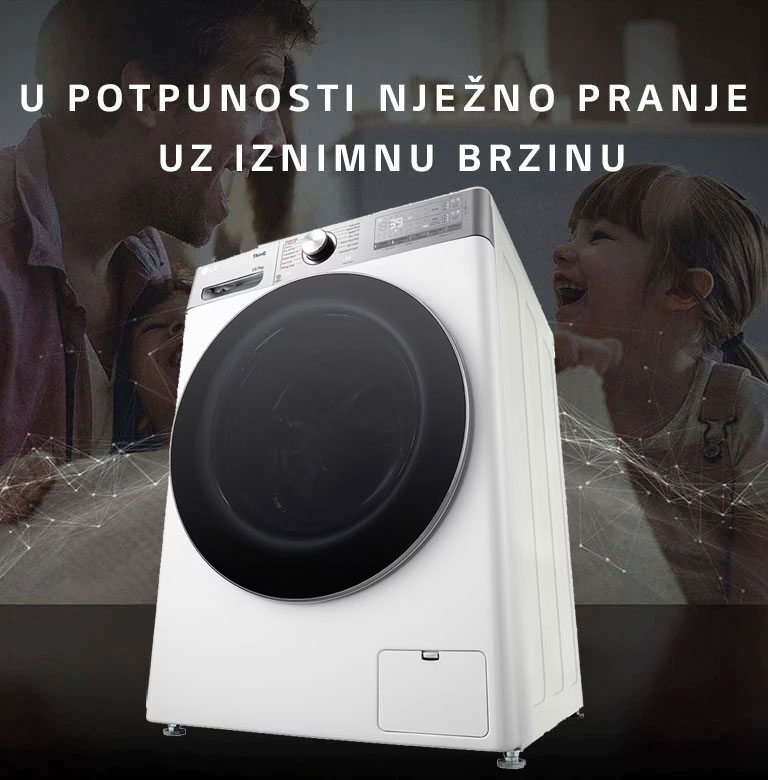 U POTPUNOSTI NJE?NO PRANJE UZ IZNIMNU BRZINU
