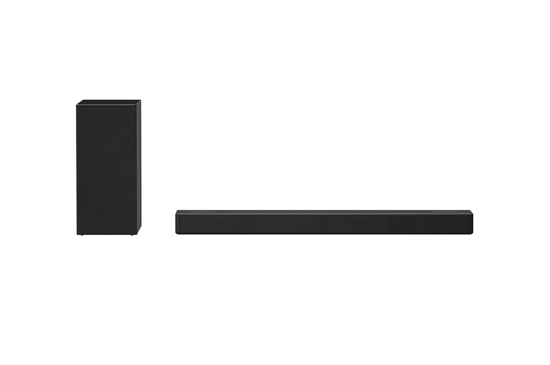 LG SN7Y 3.1.2 kan. SoundBar s Dolby Atmos? i MERIDIAN tehnologijom, prikaz prednje strane s niskofrekvencijskim zvu?nikom, SN7Y