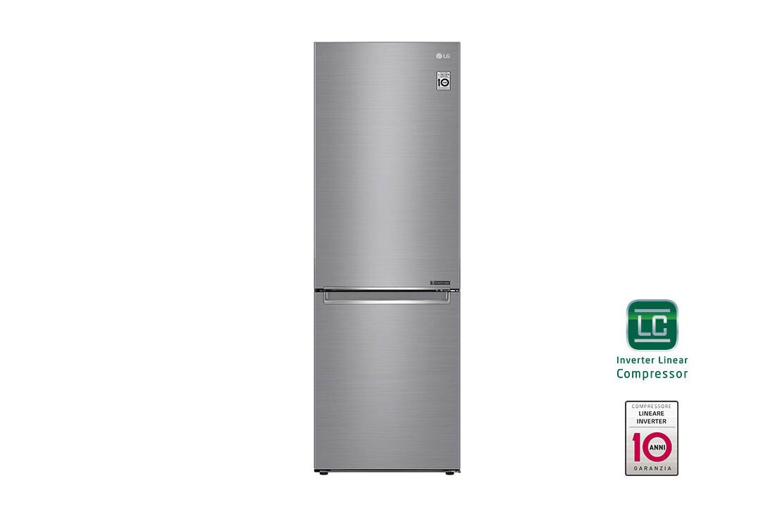 LG Hladnjak sa zamrziva?em u donjem dijelu, DoorCooling?? tehnologija, kapacitet 341L, GBB71PZEFN