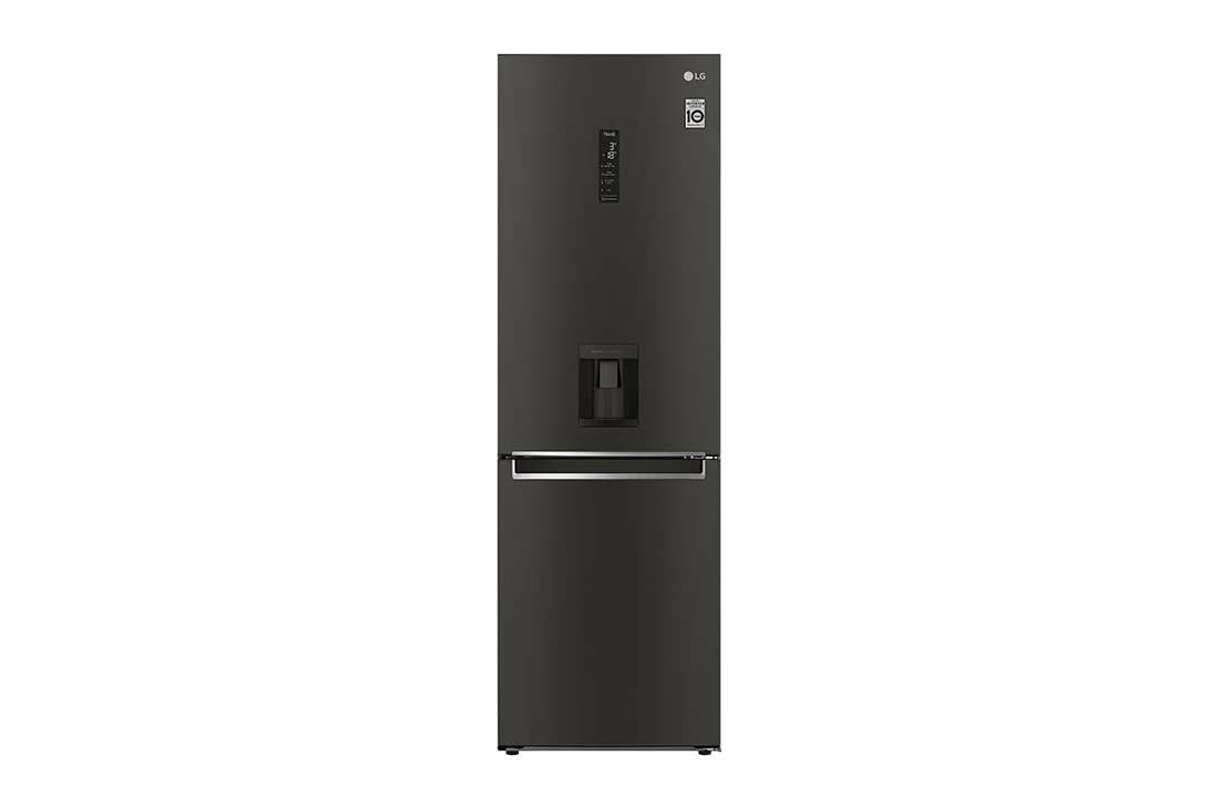 LG Hladnjak sa zamrziva?em u donjem dijelu, DoorCooling+? i ThinQ? tehnologija, kapacitet 341L, Pogled sprijeda, GBF61BLHMN