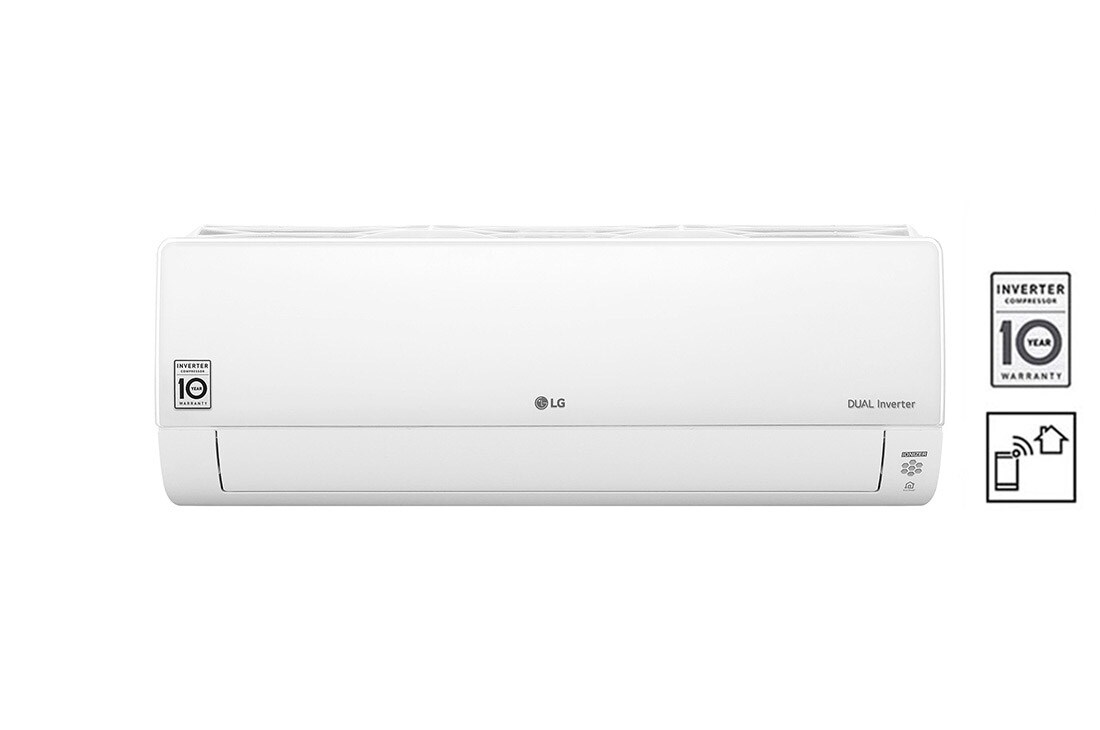 LG DUALCOOL (R32) DUAL Inverter 2,5 kW, sterilizacija 99,9% bakterija i mikro?estica pra?ine, samo?i??enje sterilizacijom, Wi-Fi povezivost, DC09RQ
