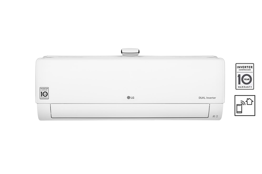 LG DUALCOOL PURE Dual Inverter klima-ure?aj od 2,5kW s pro?i??iva?em zraka, raspr?iva?em iona i Wi-fi upravljanjem na daljinu (ThinQ), AP09RT