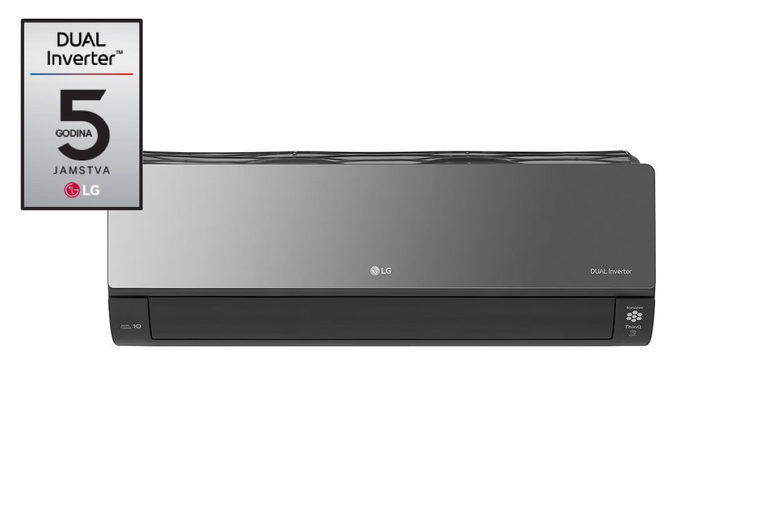 LG Moderan ARTCOOL MIRROR klima ure?aj sa Uvnano? tehnologijom, DUAL Inverter kompresor  snage 3.5/4 kW, AC12BK, AC12BK