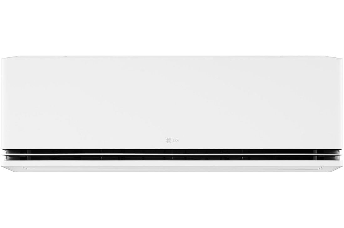 LG 2,5 kW DUALCOOL AI Air Premium Single Split klima-ure?aj s jednom unutarnjom jedinicom, Prednji prikaz 9000 BTU DUALCOOL AI Air Single Split klima-ure?aj s jednom unutarnjom i vanjskom jedinicom {Sales Model Code}, H09S1PA