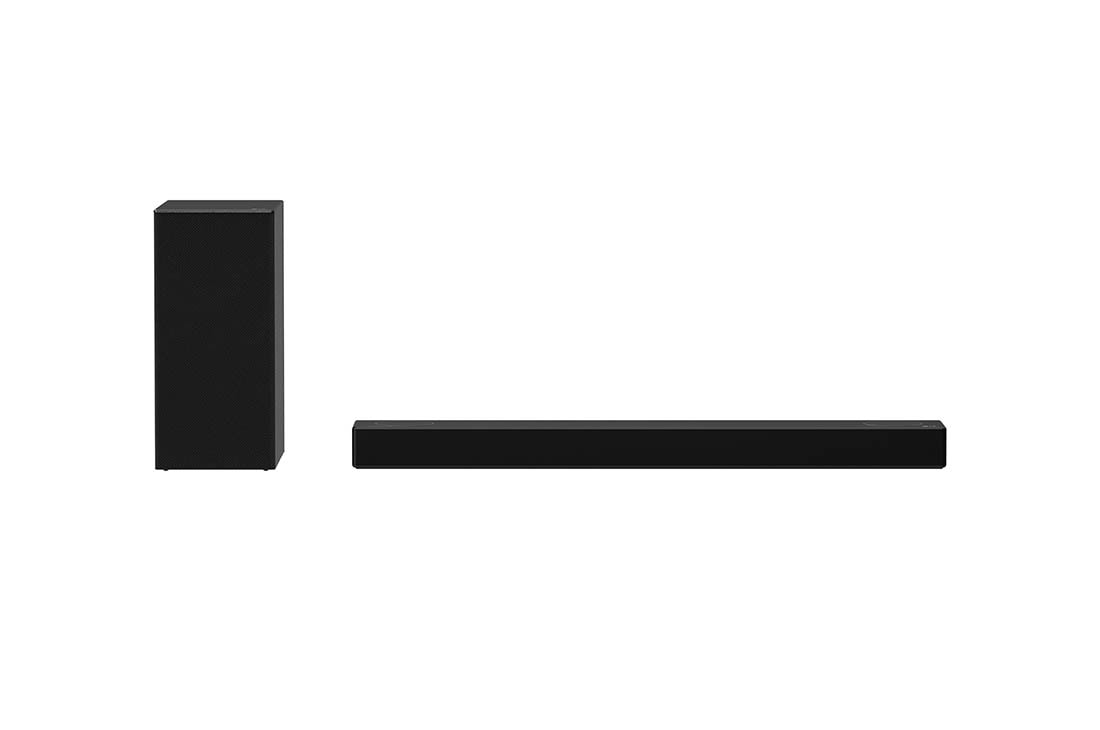 LG Soundbar SPD7Y, prikaz prednje strane s niskofrekvencijskim zvu?nikom, SPD7Y