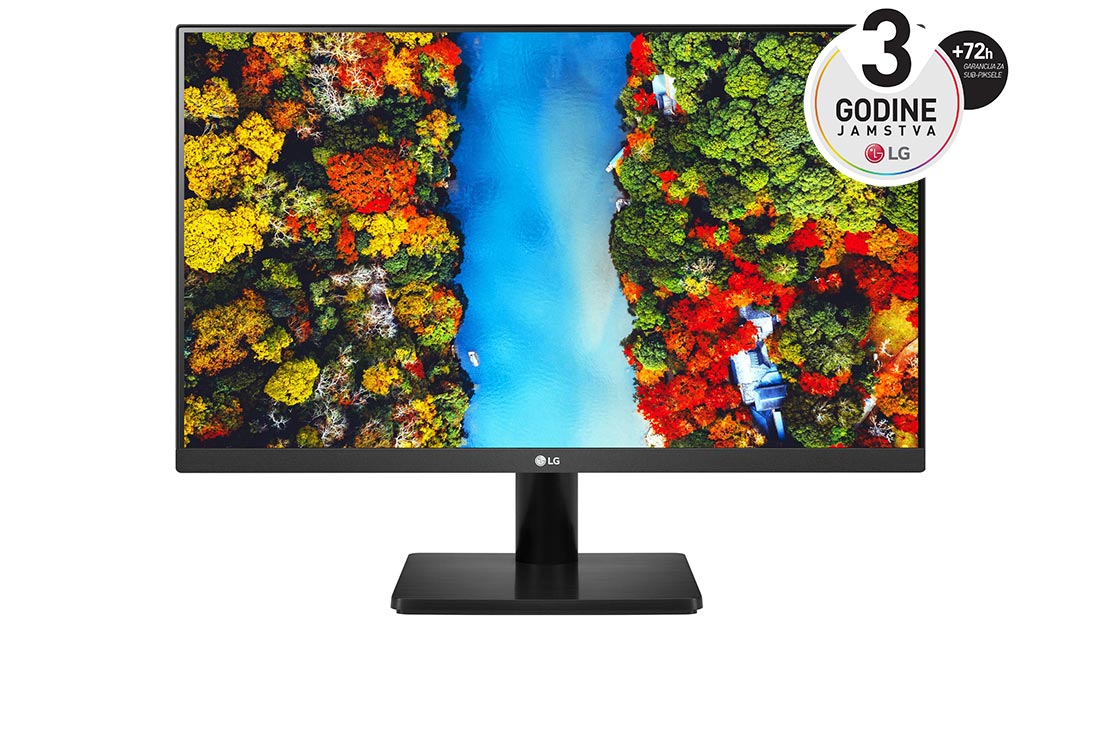 LG Zaslon IPS Full HD od 23,8 in?a uz AMD FreeSync?, prikaz prednje strane, 24MP500-B