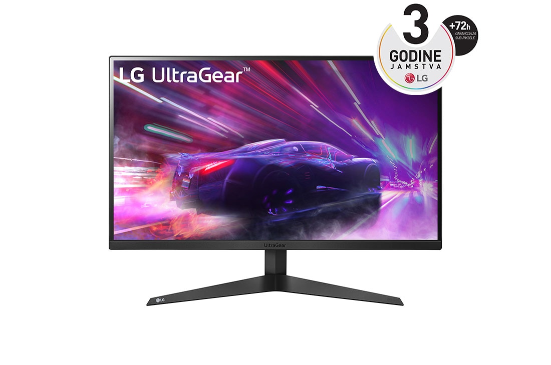 LG Monitor za videoigre od 27 in?a UltraGear? Full HD, prikaz prednje strane, 27GQ50A-B