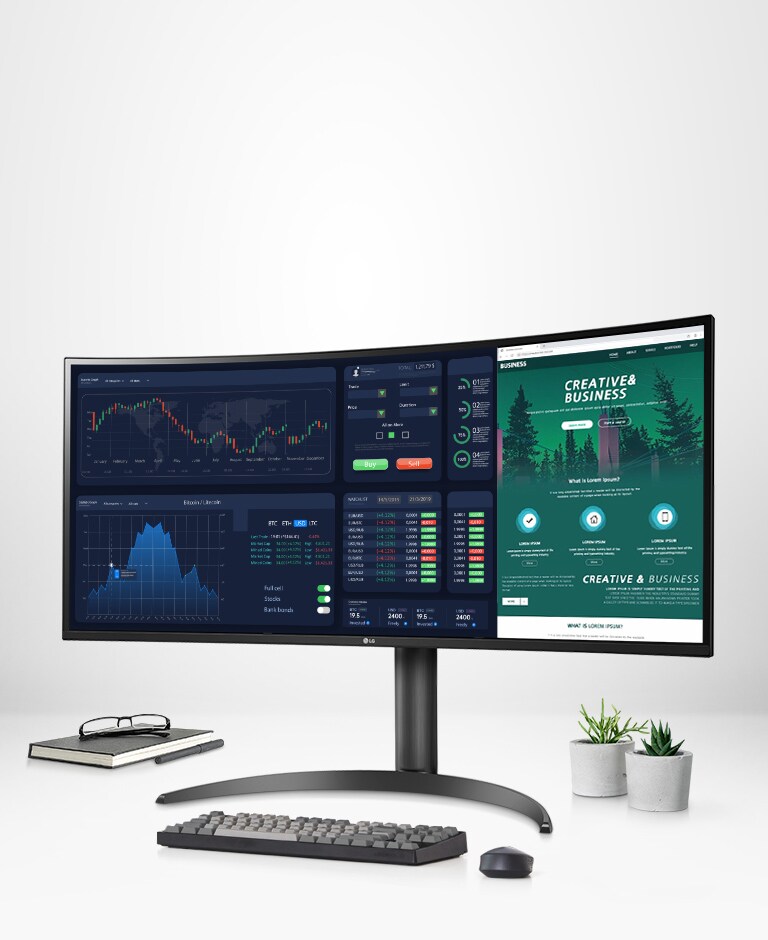 Uredite i pokrenite razli?ite programe uz 21:9 monitor LG UltraWide ? QHD od 34 in?a.