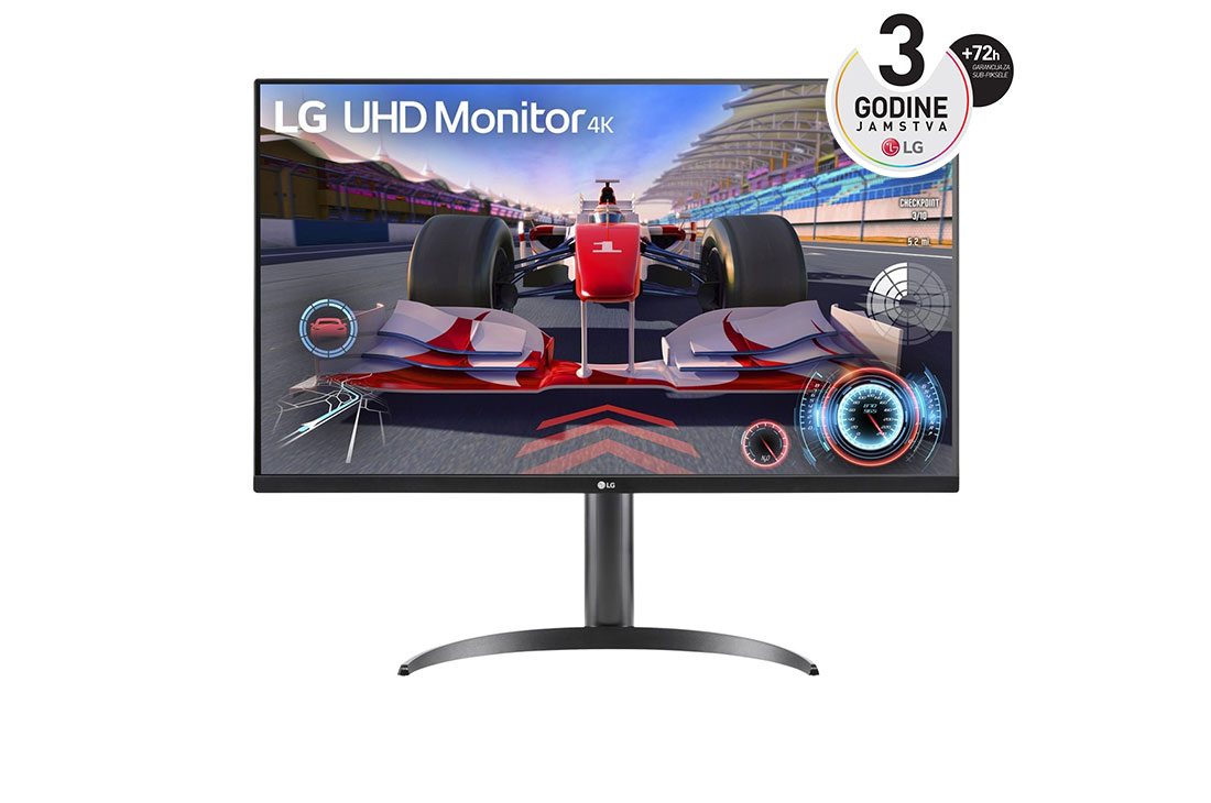 LG Monitor UltraFine? 4K UHD HDR od 31,5 in?a, prikaz prednje strane, 32UR550K-B