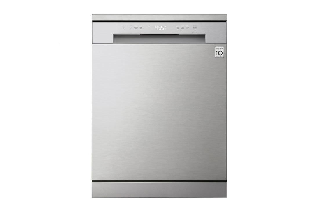 LG QuadWash? perilica posu?a, 14 kompleta posu?a, Front view, DF142FV
