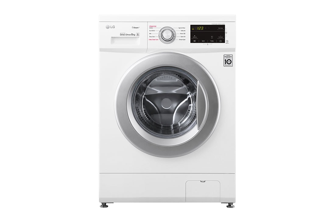 LG 8 kg, max. 1400 okr./min., Perilica rublja sa parom, F4J3TS4WE, F4J3TS4WE