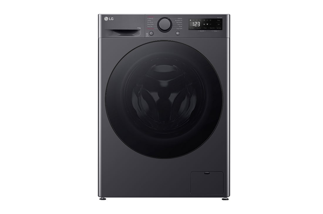 LG 11 kg, max. 1400 okr./min., Perilica rublja sa parom, TurboWash?360, AI DD? tehnologija, Pogled sprijeda, F4WR511S2M