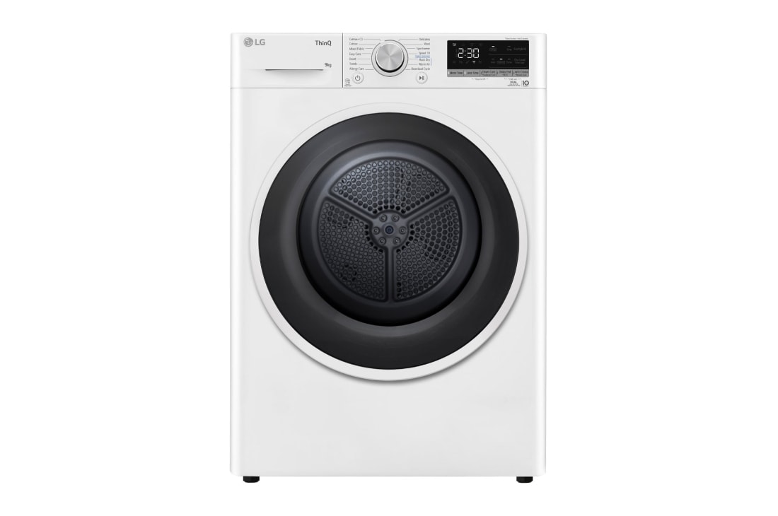 LG 9 kg, Eco Hybrid? DUAL Inverter su?ilica rublja sa toplinskom pumpom, kondenzator sa automatskim ?i??enjem, ThinQ? WiFi funkcija, RH90V5AV6N, RH90V5AV6N