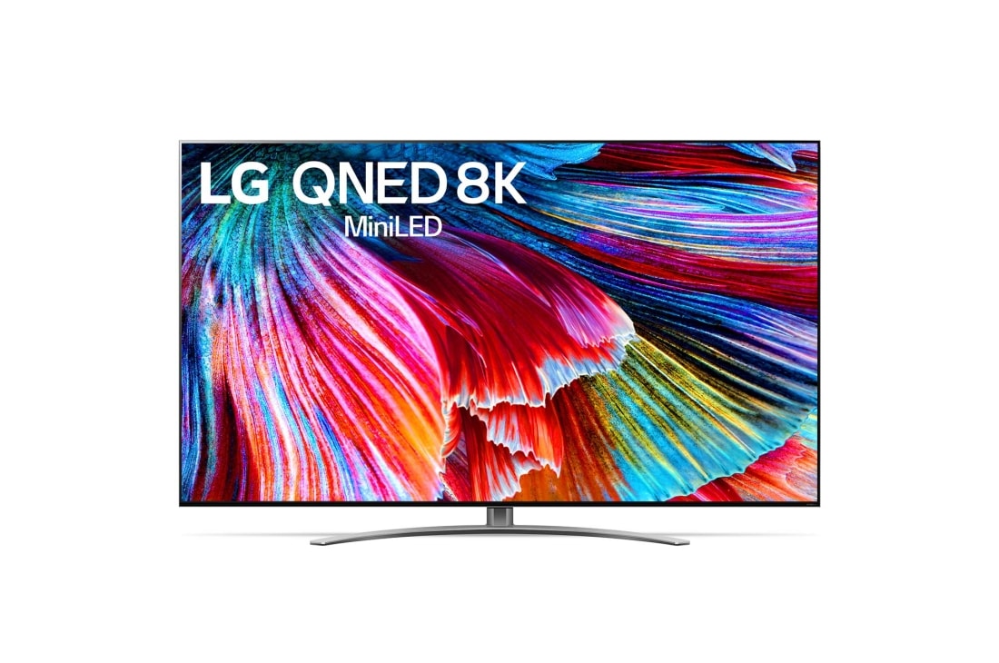 LG 65'' (165 cm) 8K HDR Smart QNED MiniLED TV, Prikaz prednje strane televizora LG QNED, 65QNED993PB