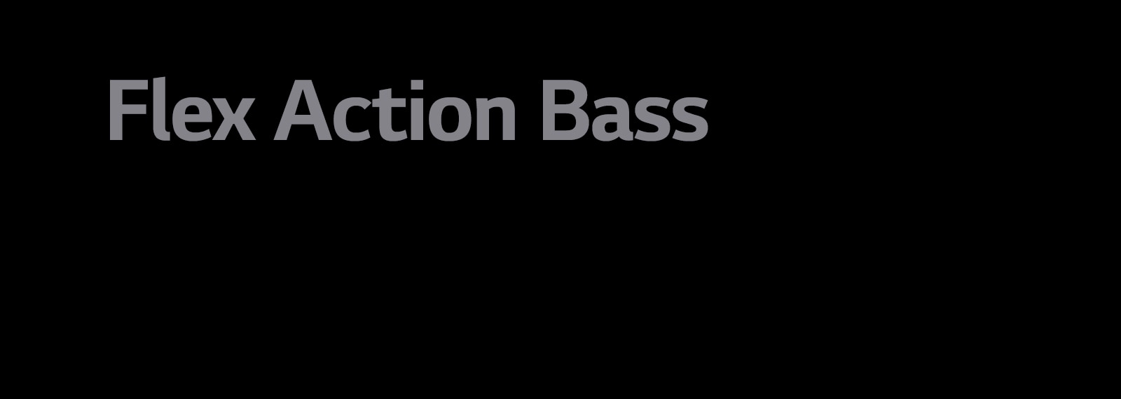 ?????? ?Flex Action Bass“