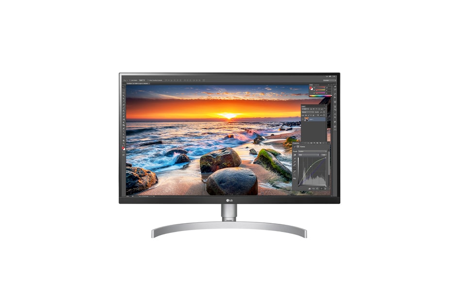 LG ??? “27 Class 4K UHD IPS LED ?? HDR 10 (?-”27 ??????), 27UK850-W