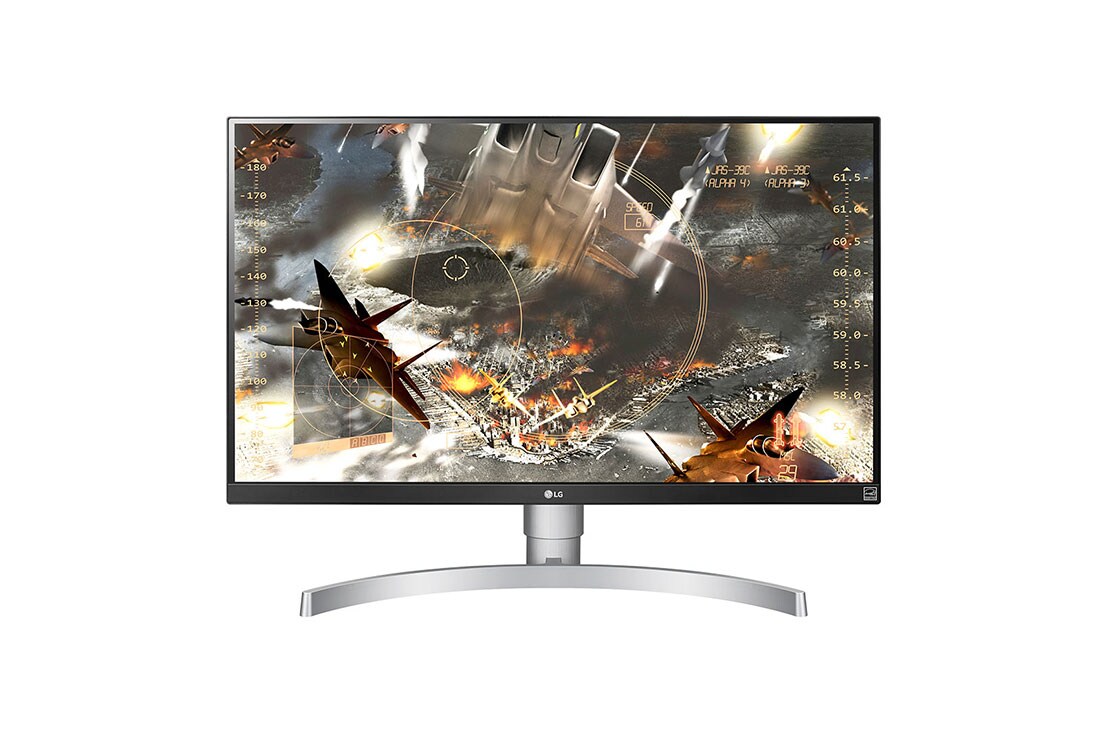LG ??? ''27 UHD 4K IPS ???? FreeSync? / HDR10 / VESA Display HDR400 ???? 16:9, 27UL650-W