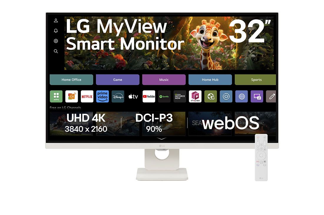 LG ??? ??? LG MyView 4K UHD ????? 32 ????', ?? webOS, ??? ???? ?? ??? ????, 32SR73U-W
