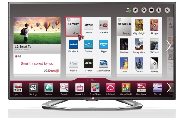 LG ??? 42 ????' LED SMART 3D, 42LM621Y