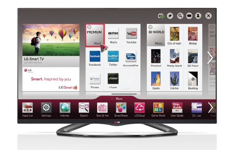 LG ??? 47 ????' LED SMART 3D, 47LA660Y