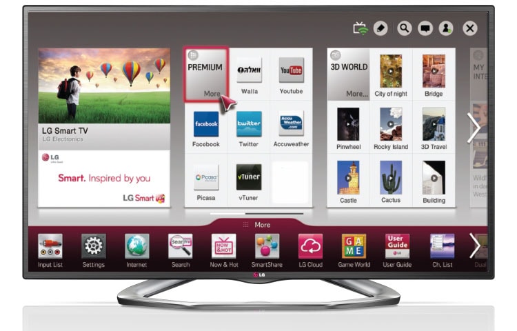 LG ??? 42 ????' LED SMART 3D, 42LA621Y