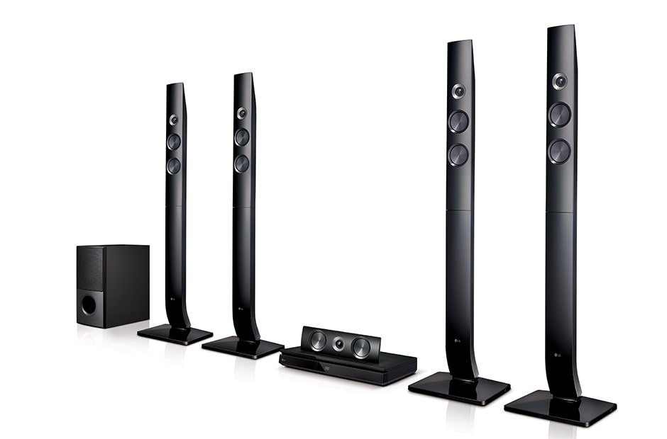 LG ?????? ????? 5.1 ????? 1200 ??? DVD, LH-358HTS