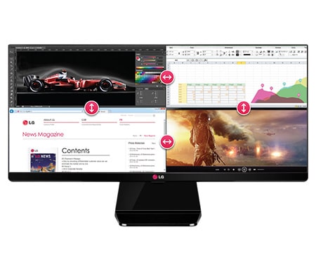 LG ??????? 29 ???? UltraWide Full HD IPS LED ?? ???? ????? 21:9, 29UM65