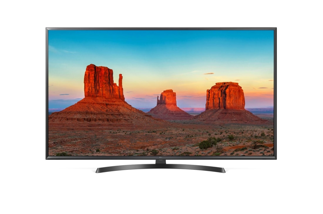 LG UHD 4K HDR - ???????? 49 ???? ?? ?????? ?AI ThinQ, 49UK66000GI