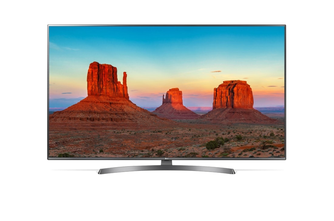 LG UHD 4K HDR - ???????? 55 ???? ?? ?????? ?AI ThinQ, 55UK69000GI