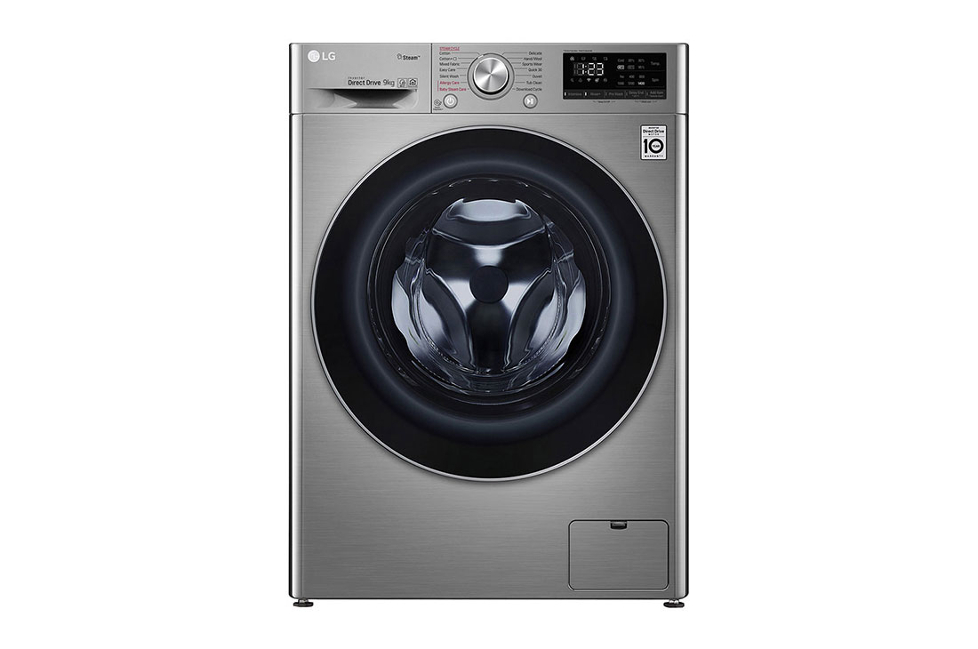 LG ?????? ????? ???????? 9 ????????? ??? ?????? ?????????AI DD??Steam??ThinQ, Front view, F4R5VYG2P