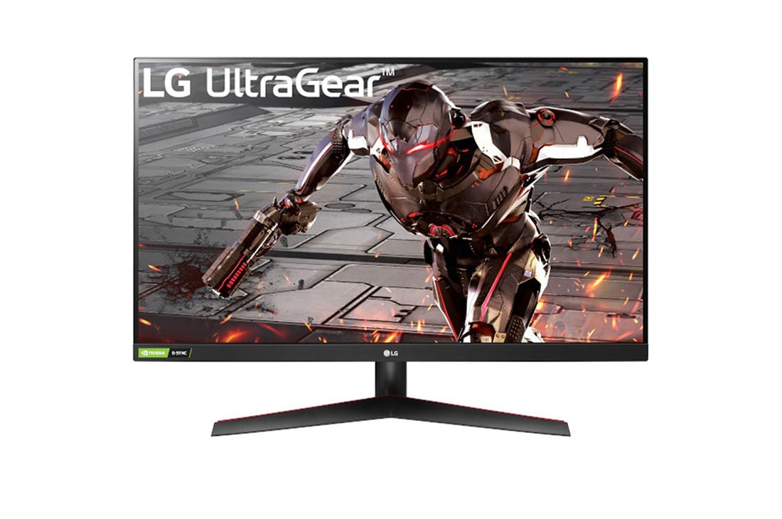 LG ???? UltraGear ???? ????? ?????? (FHD) ???? 32 ???? ????? ????? 165 ???? ?HDR10 ?? ????? G-SYNC, 32GN50R-B, 32GN50R-B