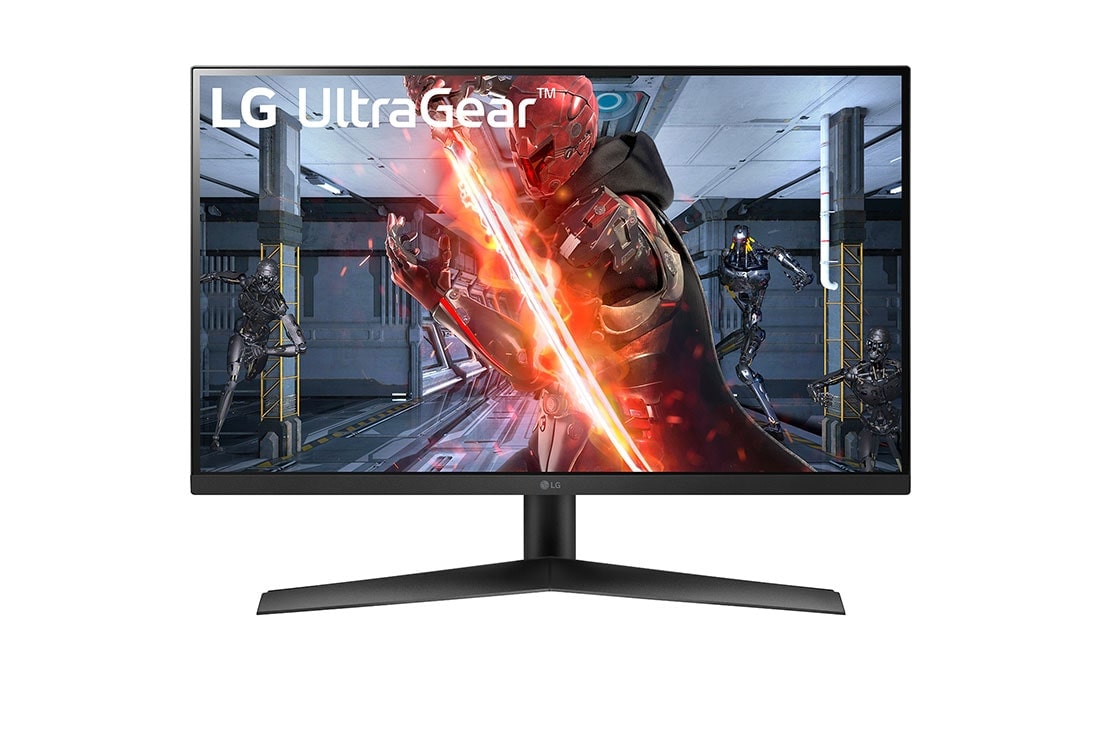 LG ???? ????? UltraGear? Full HD IPS ???? 27 ???? (GtG) ???????? ?? NVIDIA? G-SYNC??, ???? ?????, 27GN60R-B