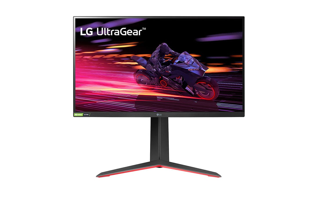 LG ???? ????? UltraGear? Full HD IPS ???? 27 ???? ????? ????? 240 ???? ????? ??????? (GtG) ????? 1 ???? ????? ???????? ?? NVIDIA? G-SYNC?, ??? ?????, 27GP750-B