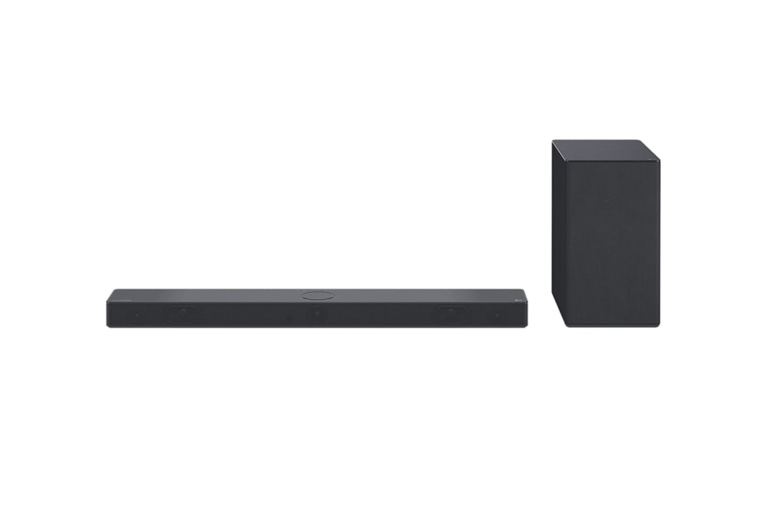 LG 2023 SC9S soundbar for OLED C Series, front view, SC9S