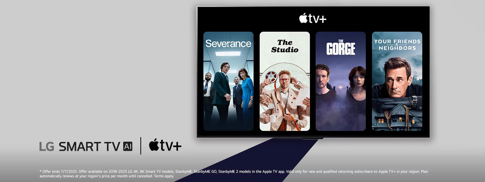 Get Apple TV+ for $2.99/mo. for 3 months