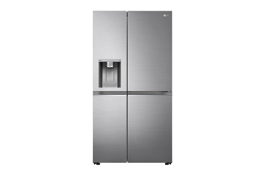 LG  Side by Side 611L Refrigerator, UVnano?, LINEARCooling?, ThinQ?. Platinum Silver, LG  Side by Side 611L Refrigerator, UVnano?, LINEARCooling?, ThinQ?. Platinum Silver, GCJ-287TVL