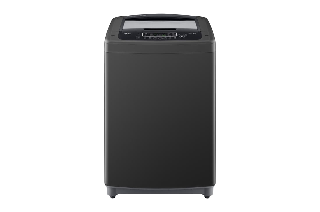 LG 16kg Top Load Washing Machine, Smart Inverter, Black, T1685NEHT2