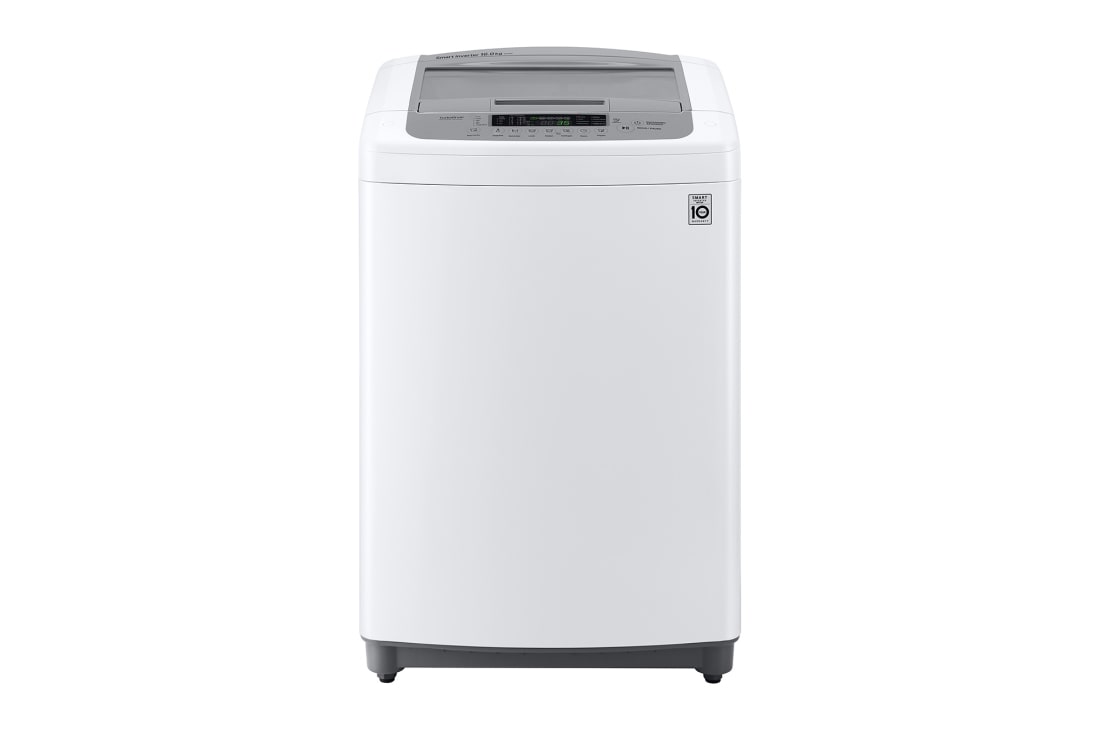 LG 16kg Top Load Washing Machine, Smart Inverter, White , T1685NEHT